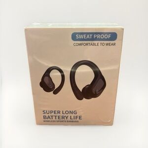 Haoyuyan BX17 Sweat-Proof Wireless Sports Earbuds — 80 Hr Battery With Case